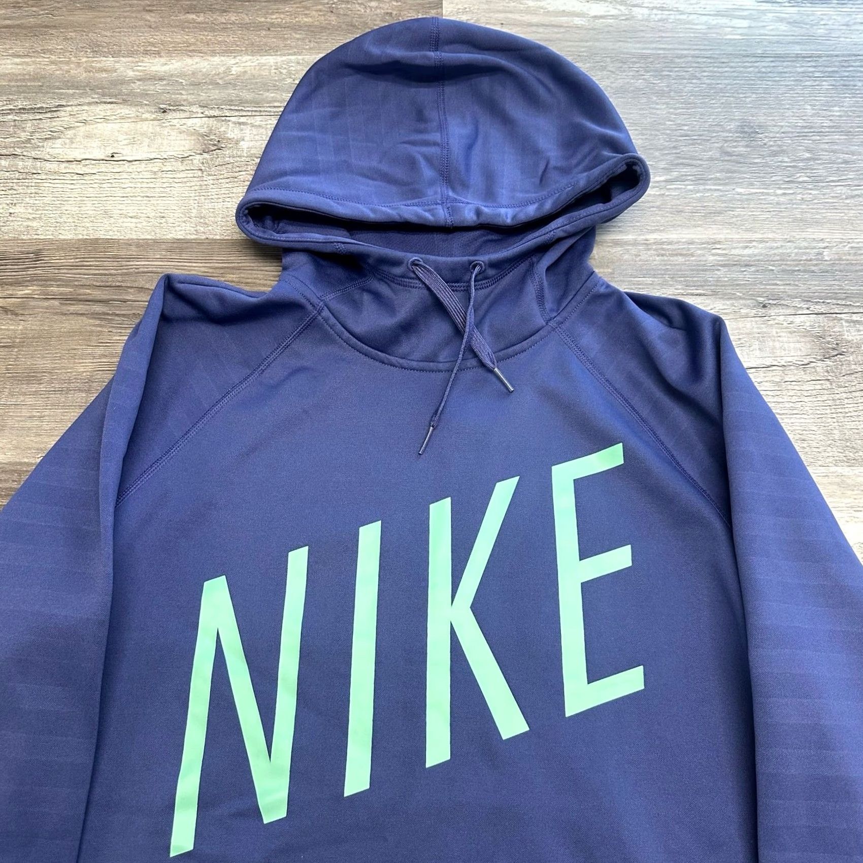Nike Nike Purple Womens L Hoodie Sports Swoosh Brand Spellout Athletic Pullover Kangaroo Pockets 100% Polyester Mens? Size L / US 10 / IT 46 - 2 Thumbnail