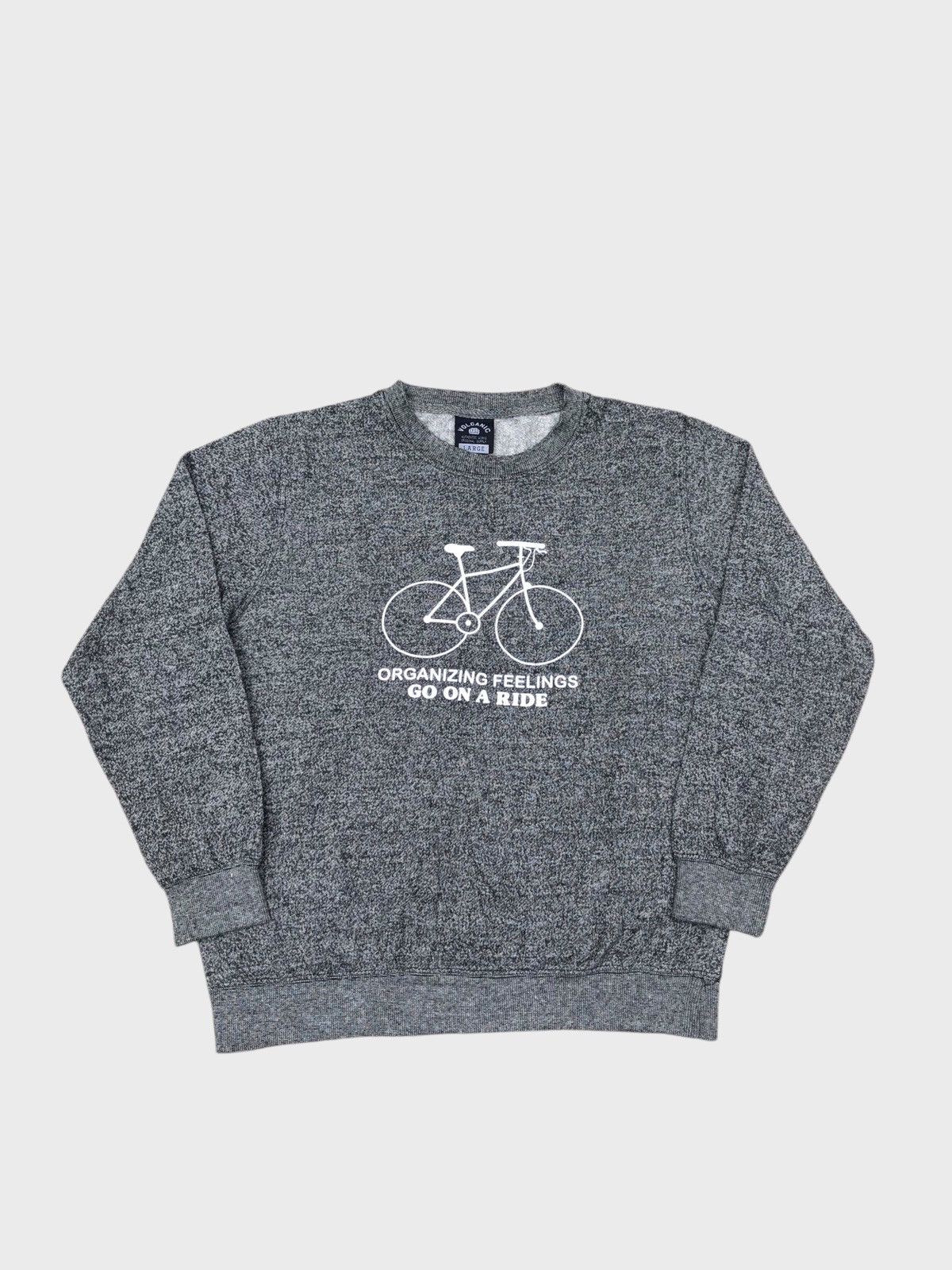 Bicycle × Vintage 🚲 Vintage Bike Image with Motivational Caption Sweatshirt Size US L / EU 52-54 / 3 - 1 Thumbnail