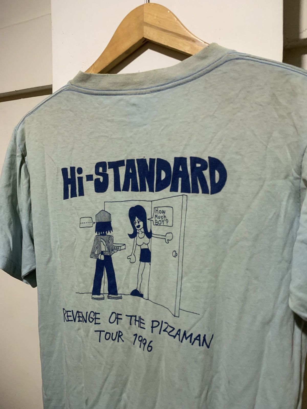 Band Tees Vintage 1996 HI-STANDARD Japanese Punk Rock Hardcore Band Size US M / EU 48-50 / 2 - 14 Thumbnail