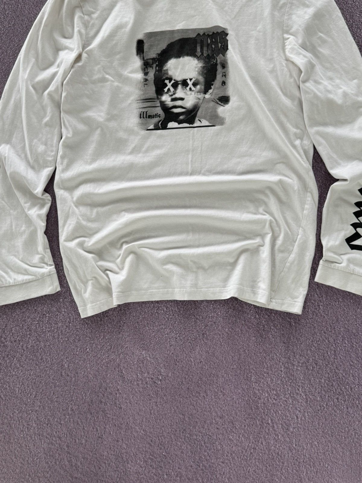 Nas NAS Rap/Hip-Hop 00s Streetwear Long Sleeve T-Shirt Size US M / EU 48-50 / 2 - 3 Thumbnail