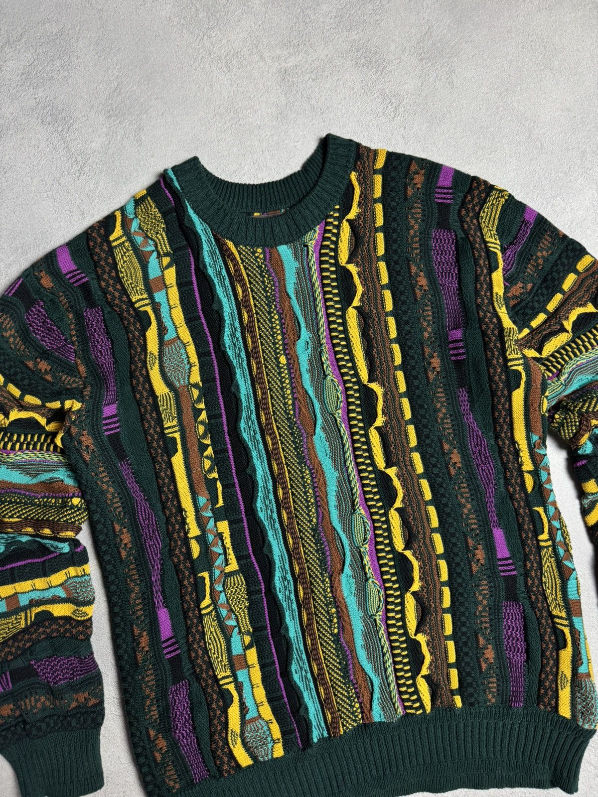 Urban Outfitters Urban Outfitters Cotton Crewneck 3D Knit Sweater Size US M / EU 48-50 / 2 - 3 Thumbnail