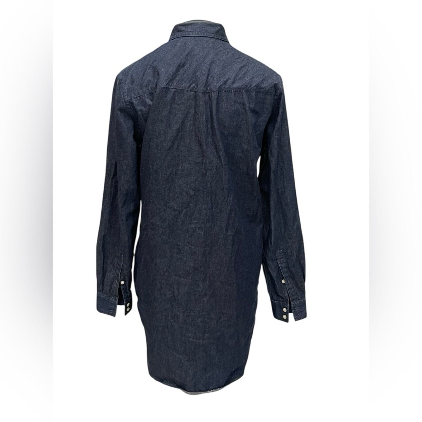 Acne Studios ACNE woman Denim shirt dress Sz:38 Size XS / US 0-2 / IT 36-38 - 8 Thumbnail