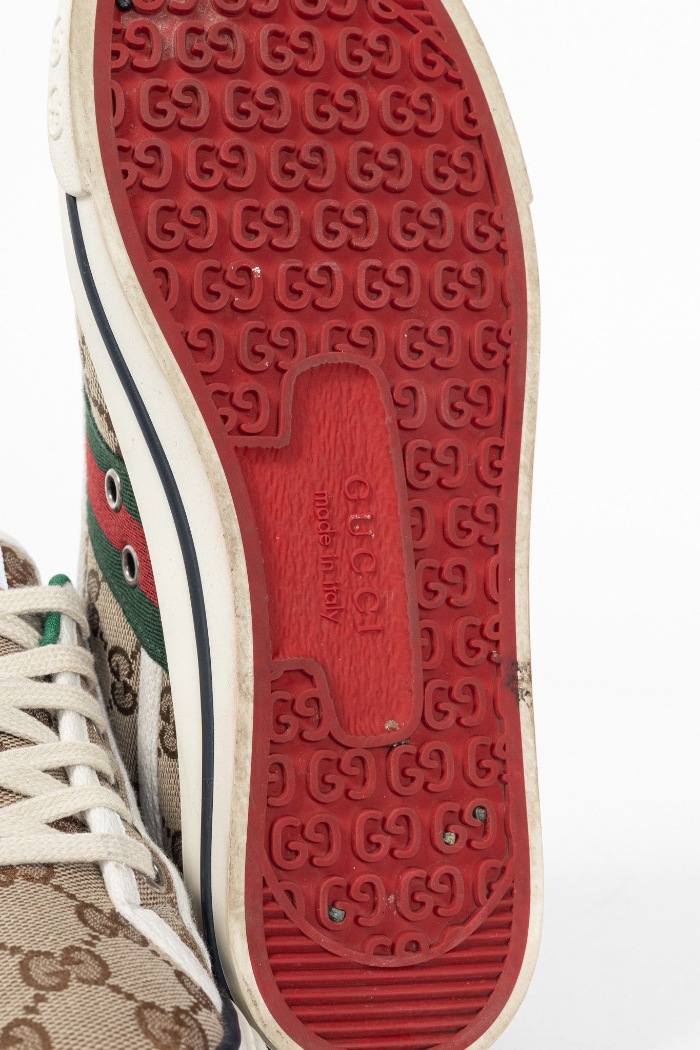 Gucci Gucci Gucci Tennis 1977 Original GG Canvas Sneakers Size US 6.5 / IT 36.5 - 5 Thumbnail