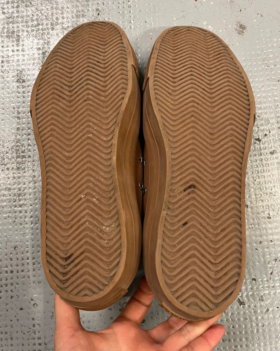 Dries Van Noten Dries Van Noten Brown Tan Suede Low-Top Sneakers Size US 8 / EU 41 - 10 Thumbnail