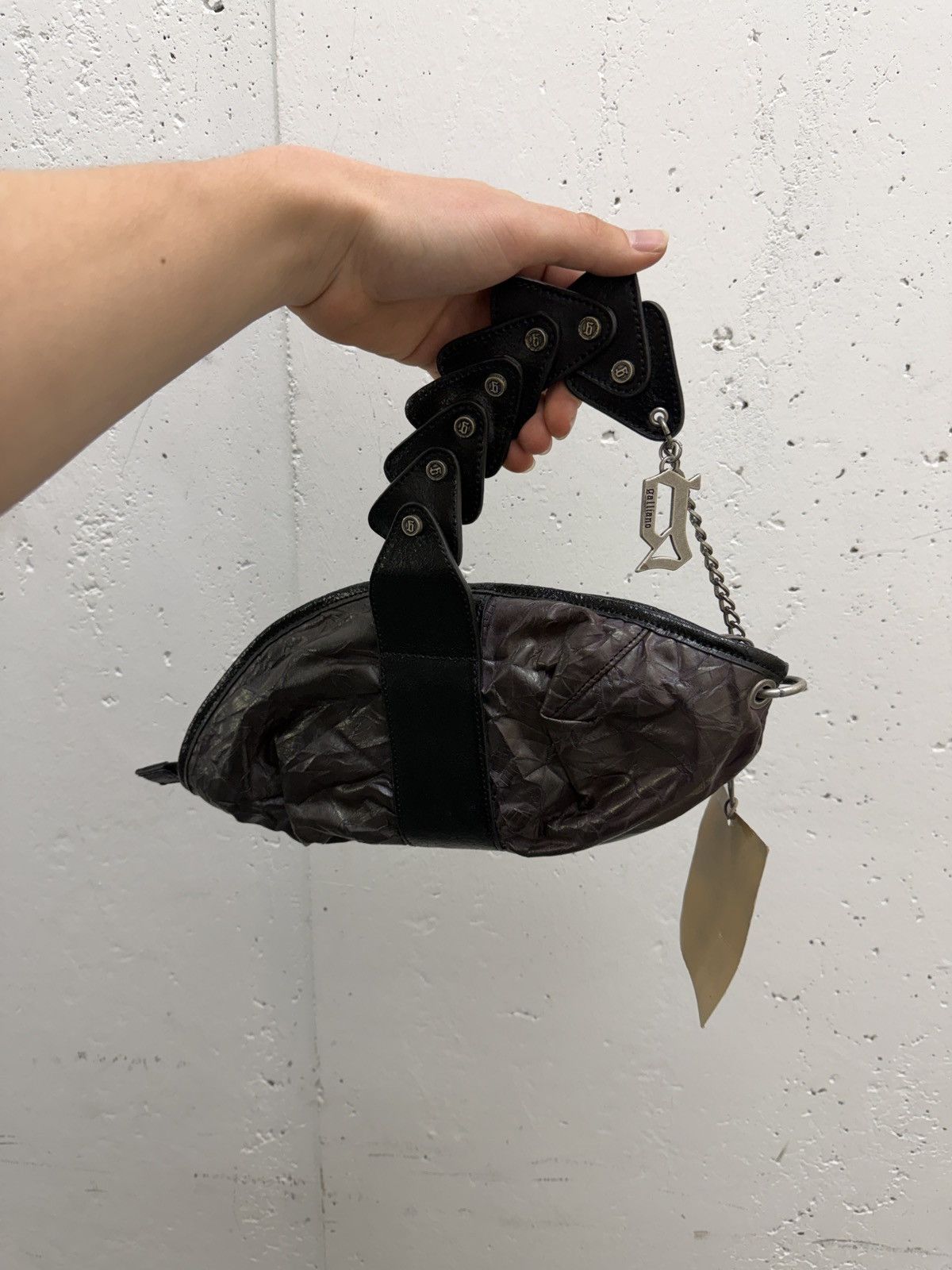 John Galliano John Galliano Studded Vintage Handbag / Clutch Size ONE SIZE - 2 Thumbnail