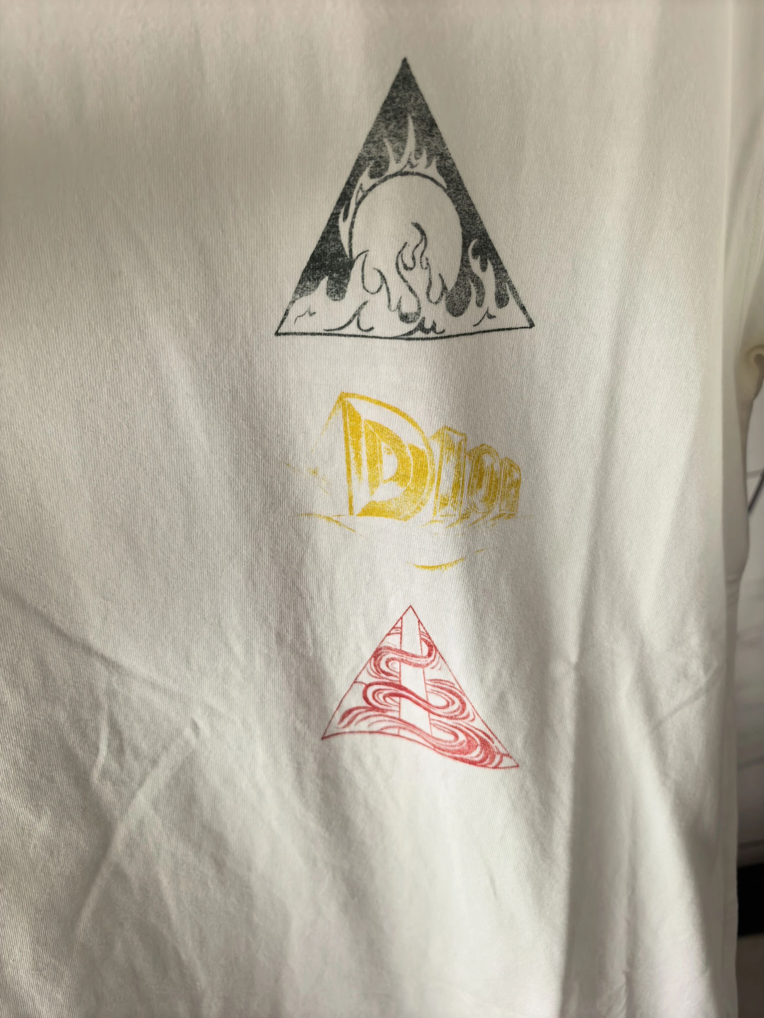 Dior Dior XL Printed Logo Short Sleeve Tee (Worn Once, Unwashed) Size US XL / EU 56 / 4 - 9 Thumbnail