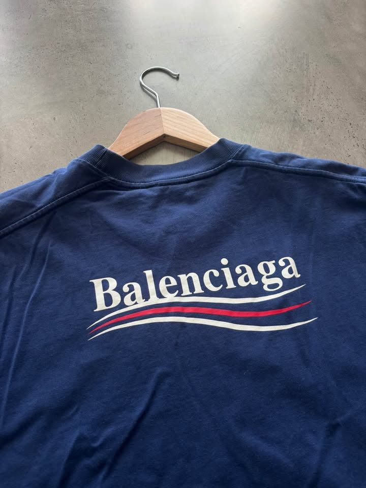Balenciaga Balenciaga Campaign Logo T-Shirt Size US L / EU 52-54 / 3 - 2 Thumbnail