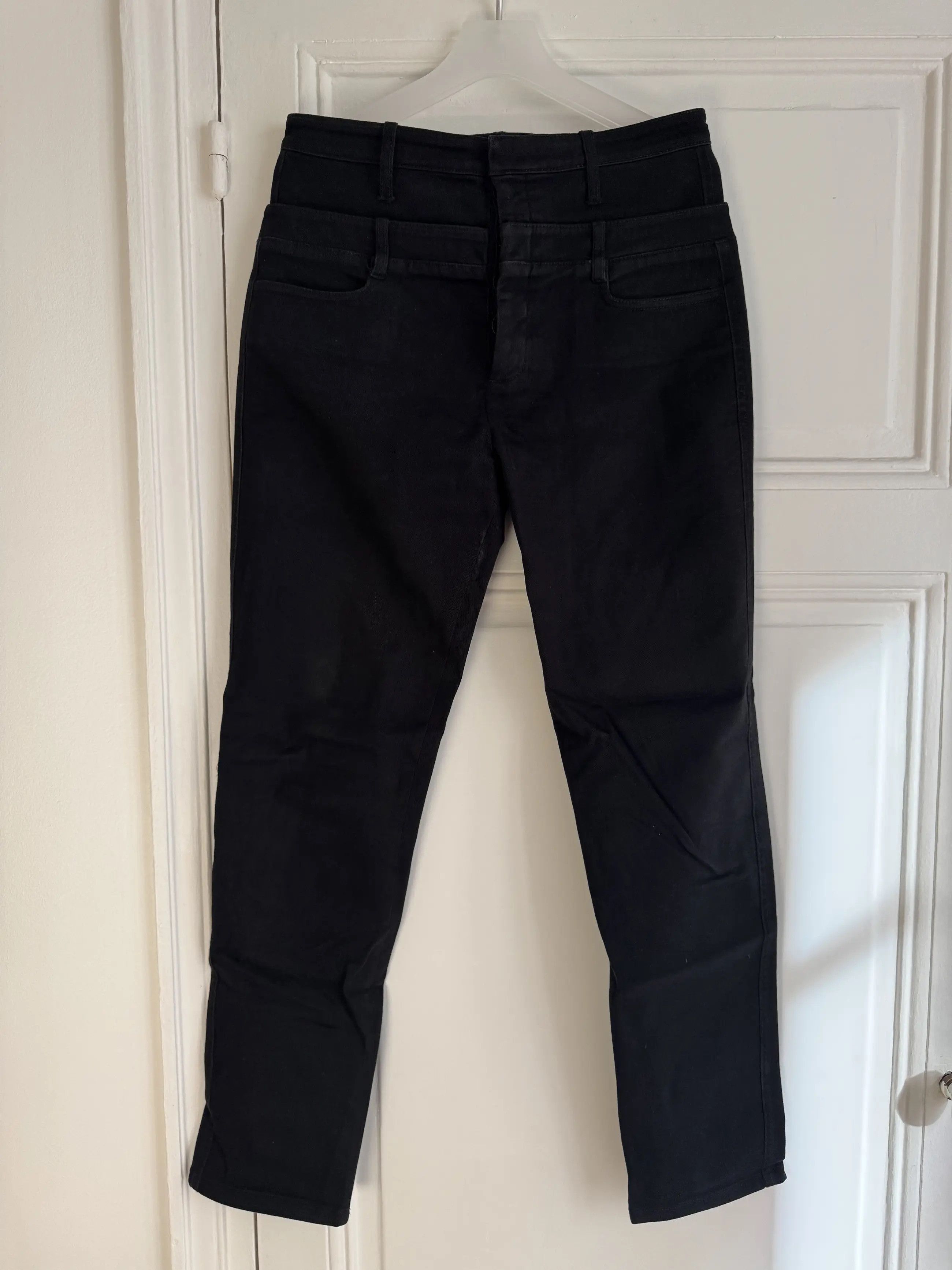 JW Anderson J.W. Anderson Men's Deconstructed Black Jeans Size US 30 / EU 46 - 3 Thumbnail