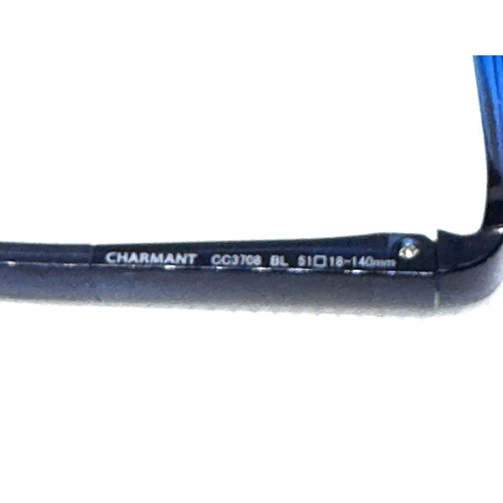 Other AWEAR CHARMANT CC3708 BLUE FLEX COOL LENSES EYEGLASSES 51-18 Size ONE SIZE - 6 Thumbnail