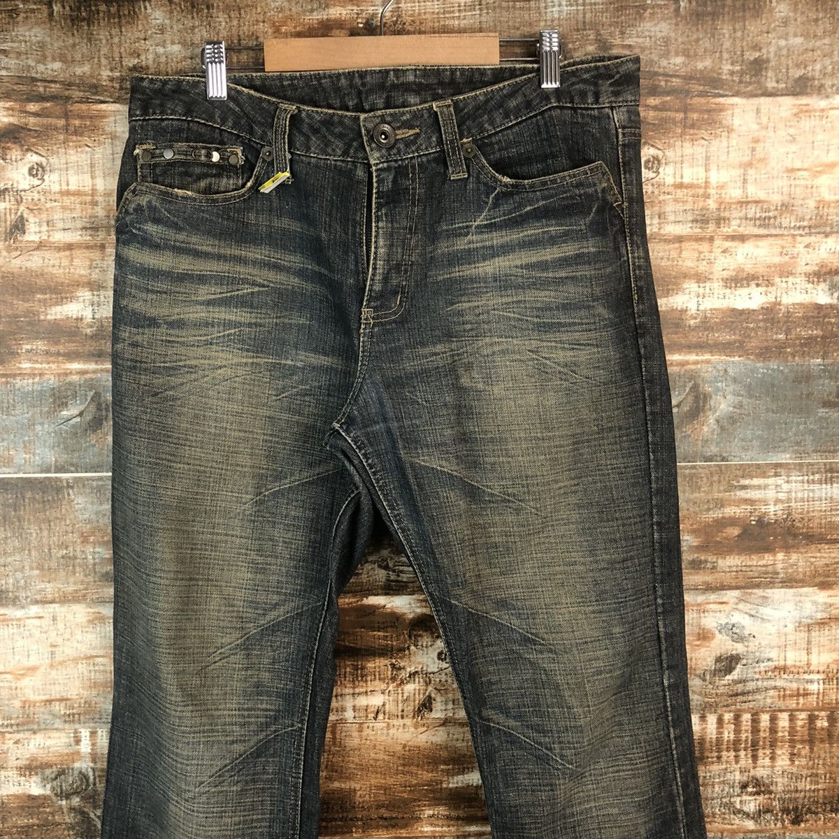 Vintage DL Japanese Brand Blue Denim Pants #C301 Size US 34 / EU 50 - 4 Thumbnail