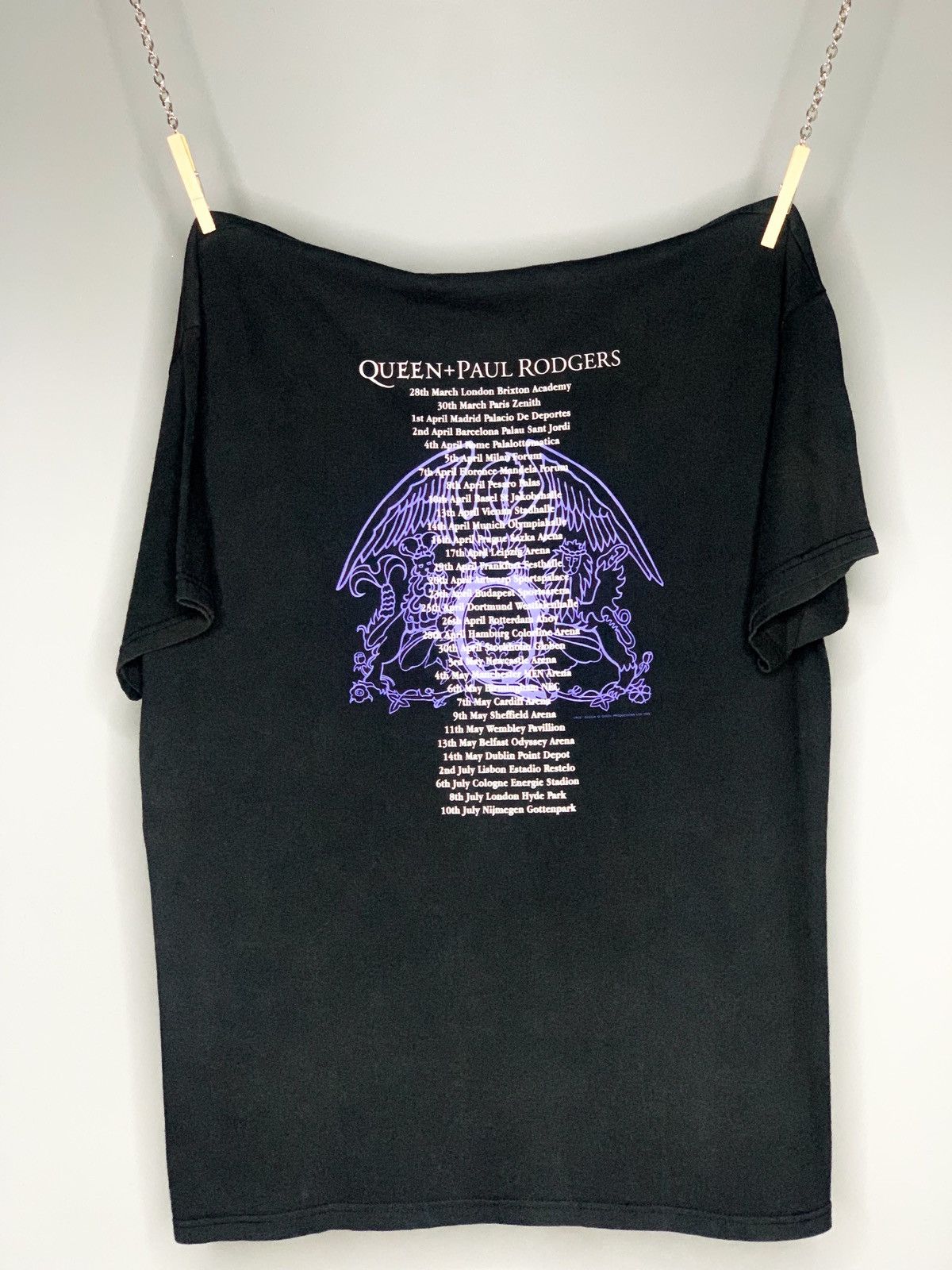 Band Tees Queen + Paul Rodgers - Return of the Champions Tour Size US XL / EU 56 / 4 - 3 Thumbnail