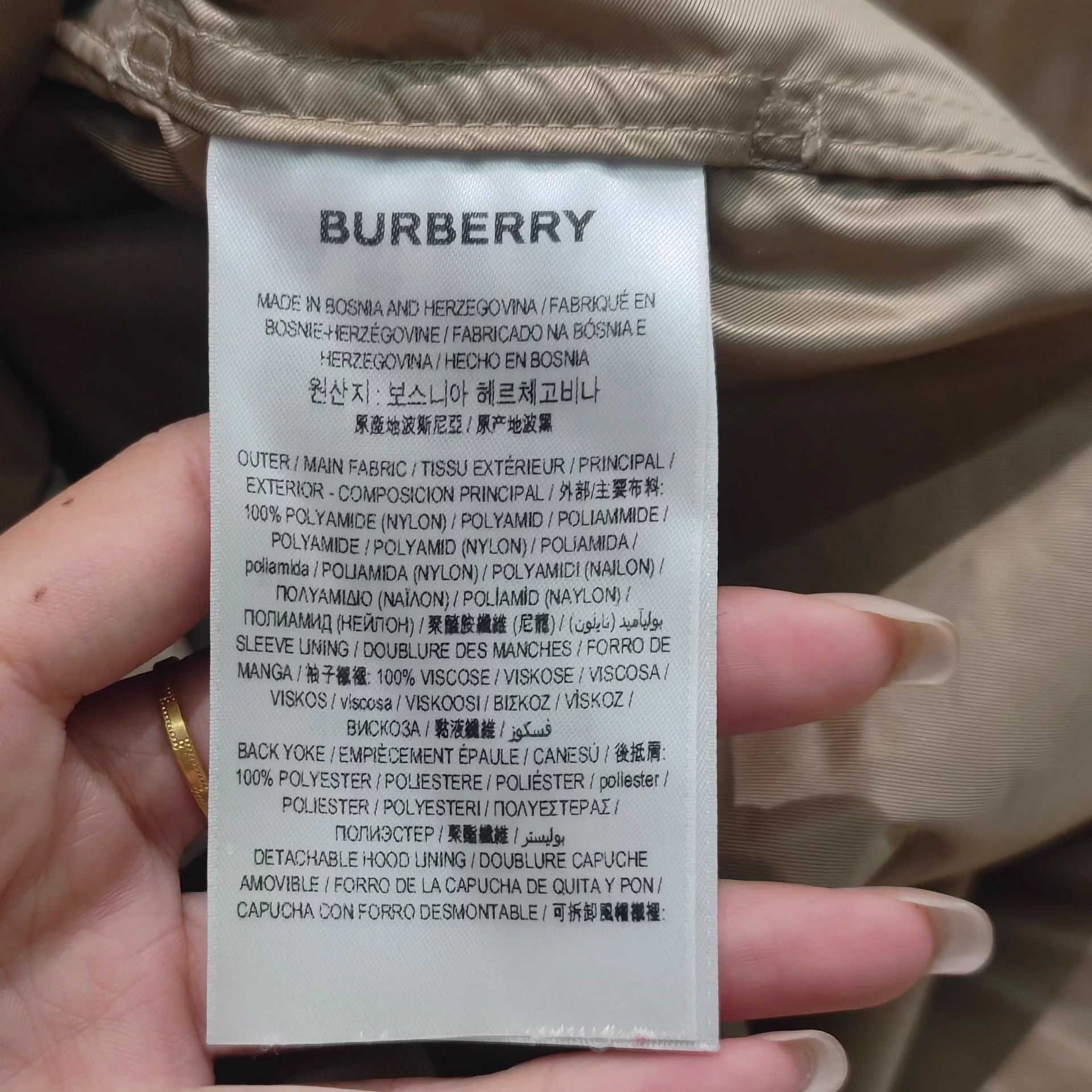 Burberry Burberry 98 New Trench Coat Two Arm Snags Size XS / US 0-2 / IT 36-38 - 6 Thumbnail