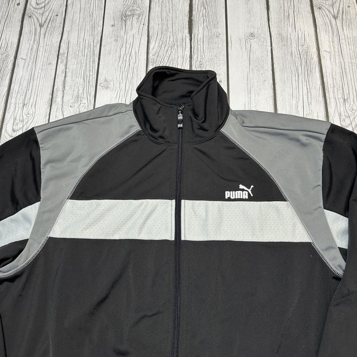 Puma × Vintage Vintage Puma track jacket Size US L / EU 52-54 / 3 - 3 Thumbnail