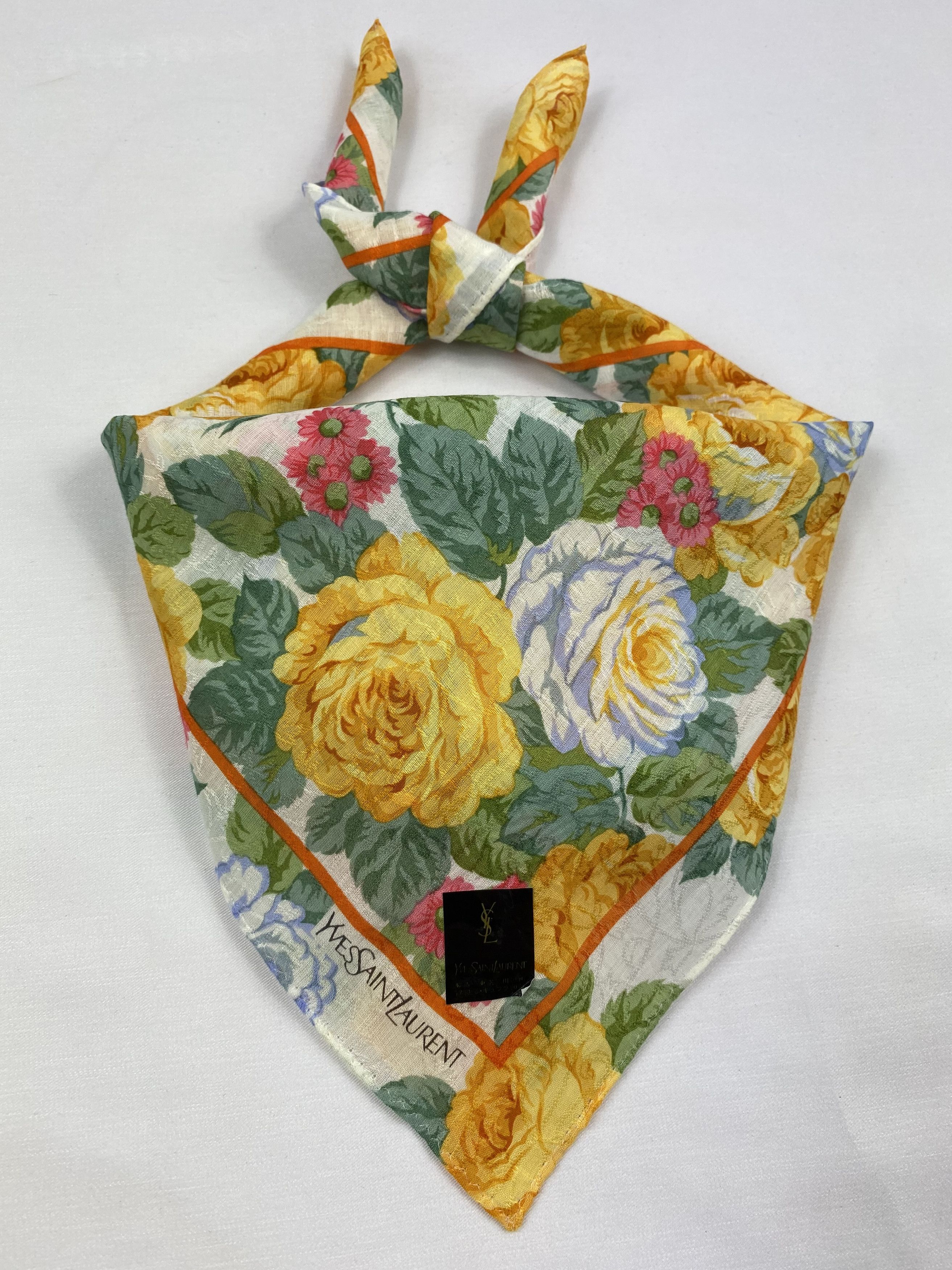 Yves Saint Laurent Yves Saint Laurent Handkerchiefs / Bandana / Neckerchief Size ONE SIZE - 2 Thumbnail