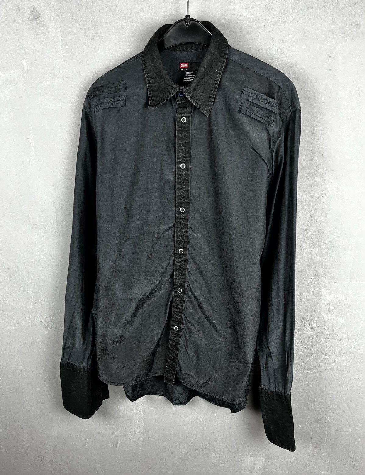 Designer × Diesel Diesel shirt avant garde vintage Size US XL / EU 56 / 4 - 3 Thumbnail