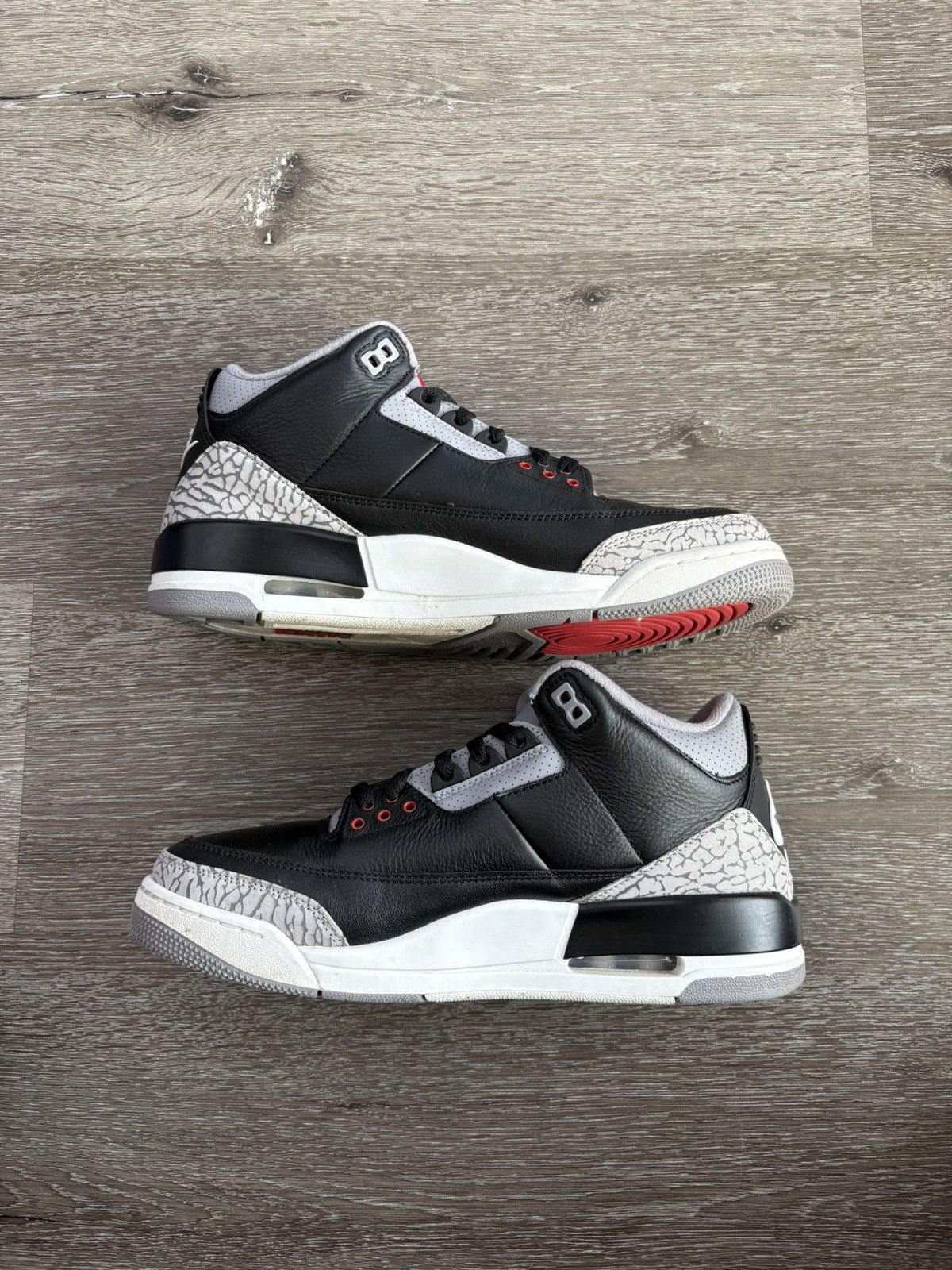 Jordan Brand Air Jordan 3 Retro OG“Black Cement”(2024)*PRE-OWNED*REP. BOX Size US 9.5 / EU 42-43 - 2 Thumbnail