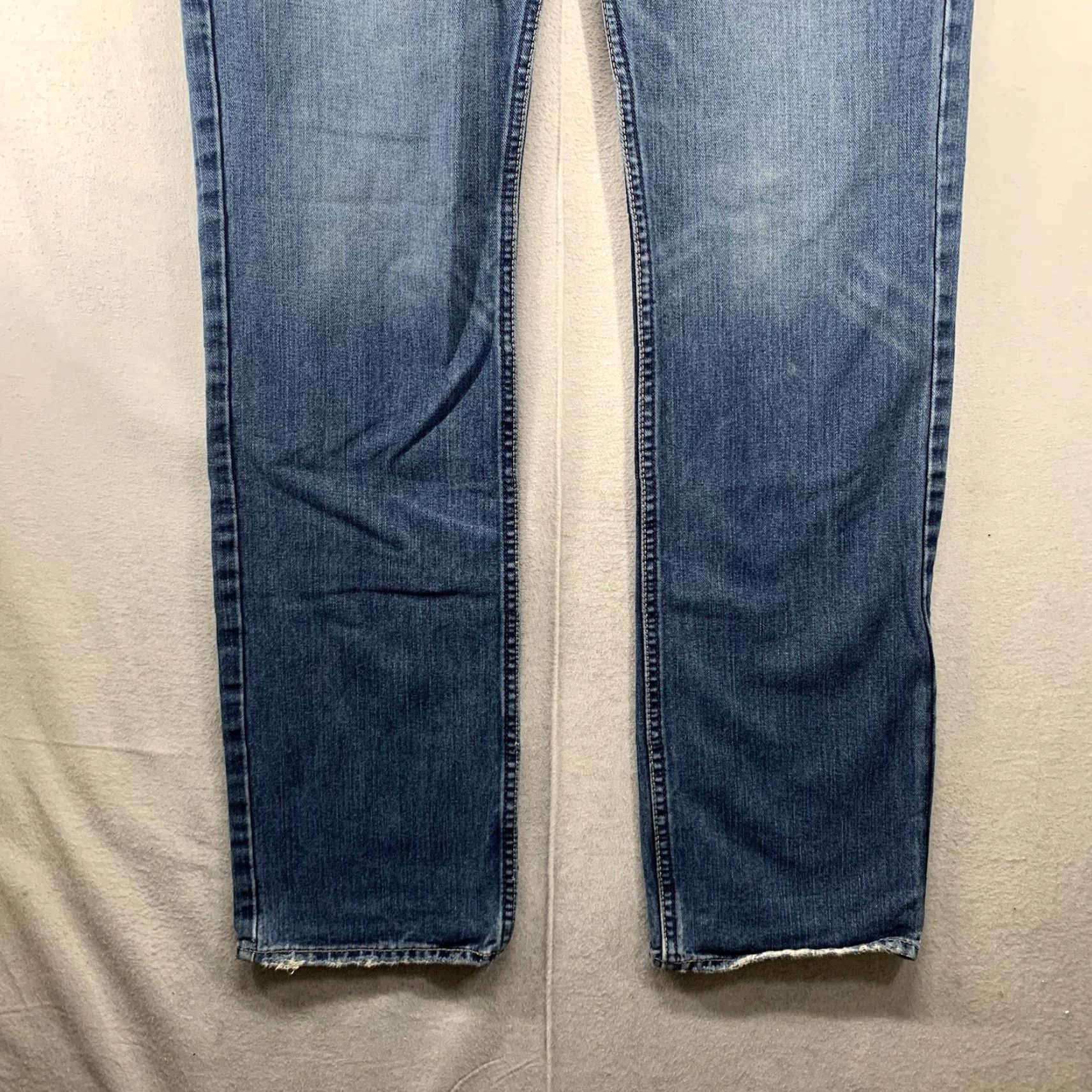 American Eagle Outfitters American Eagle Jeans Mens 34x34 36x34 Slim Medium Wash Distressed Soft Tag Size US 34 / EU 50 - 7 Thumbnail