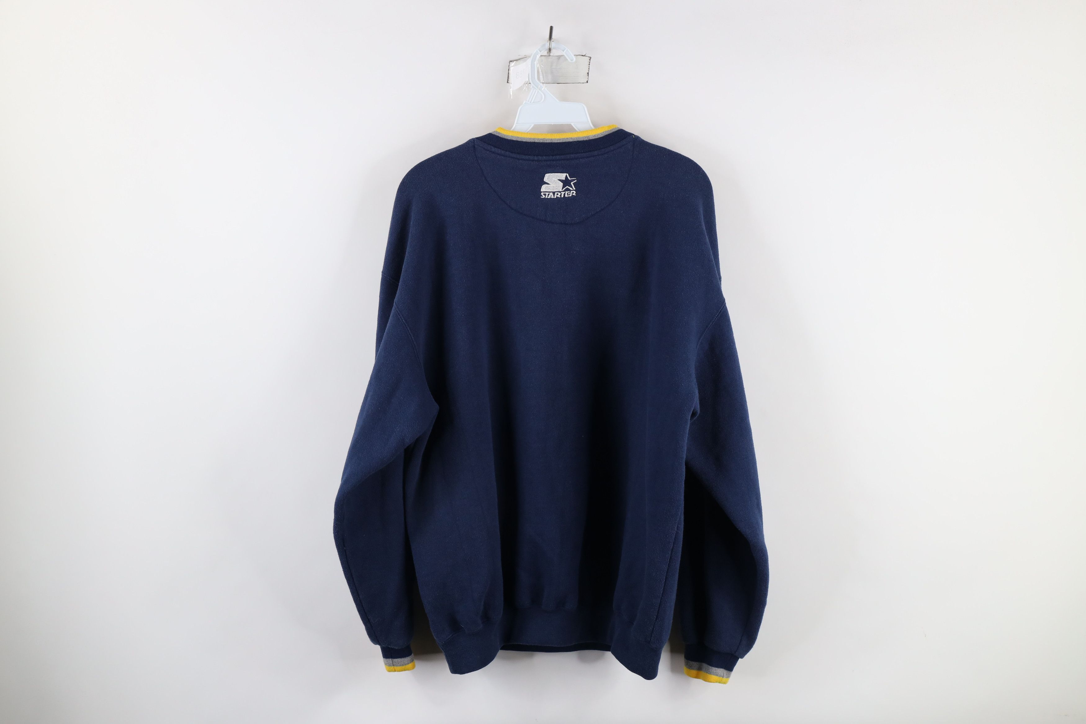 Starter × Vintage Vintage 90s Starter Michigan Heavyweight Sweatshirt Size US M / EU 48-50 / 2 - 8 Thumbnail