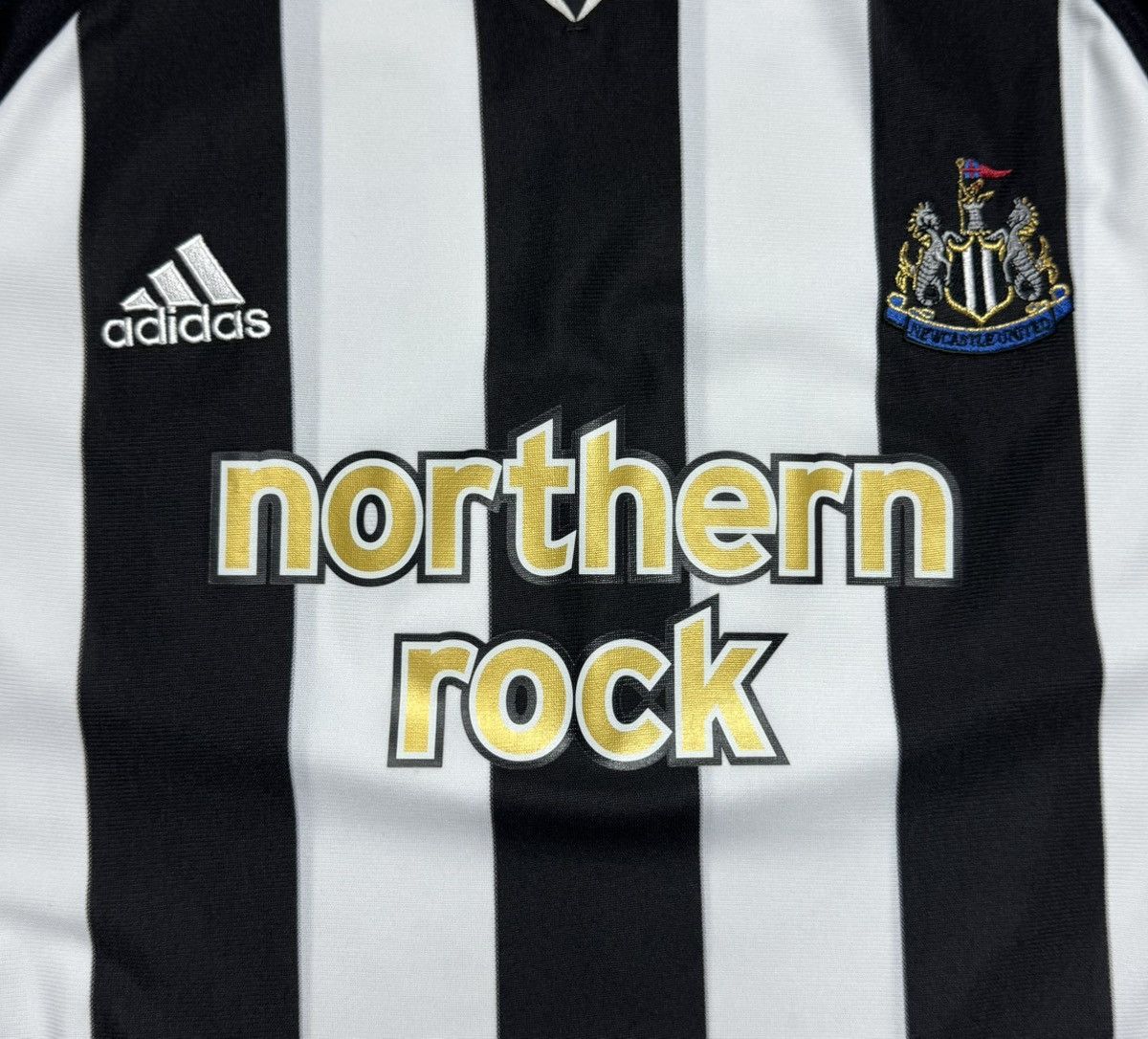 Adidas Newcastle United 2005 2007 Home Shirt Soccer Jersey Adidas Size US XL / EU 56 / 4 - 7 Thumbnail