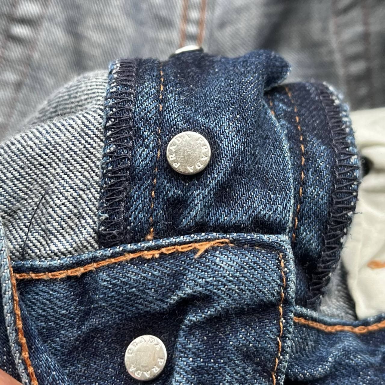 Prada × Vintage Prada Classic Fit Denim Jeans Size US 33 - 5 Thumbnail