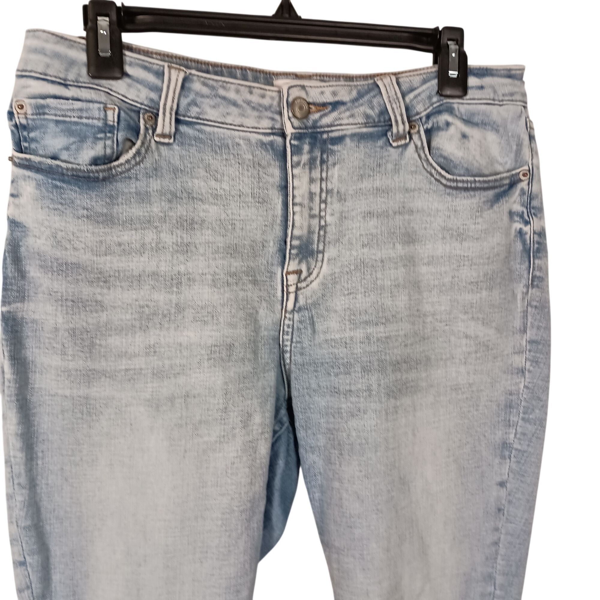 Pistola Pistola Arielle Skinny Jeans Raw Hem Light Wash Womens 32 Cr Size 32" / US 10 / IT 46 - 3 Thumbnail