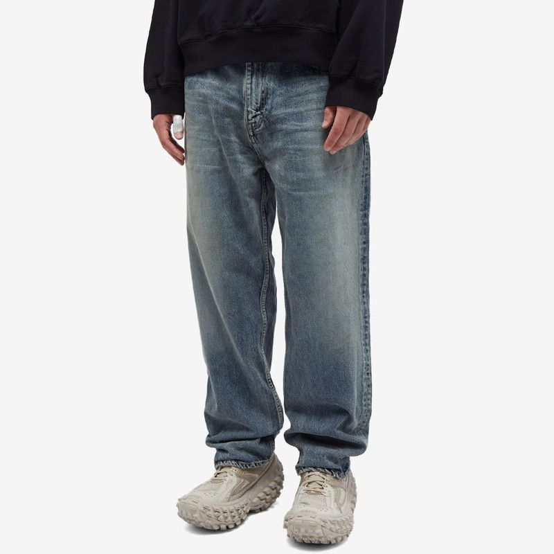 Balenciaga o1tr1nto0526 Loose Fit Jeans in Blue Size US 36 / EU 52 - 2 Thumbnail