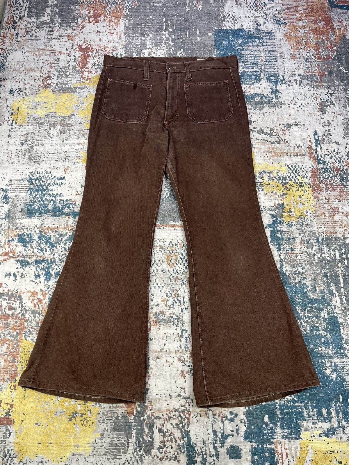 Wrangler Vintage Wrangler Boot Cut Flared Jeans Size US 34 / EU 50 - 1 Thumbnail