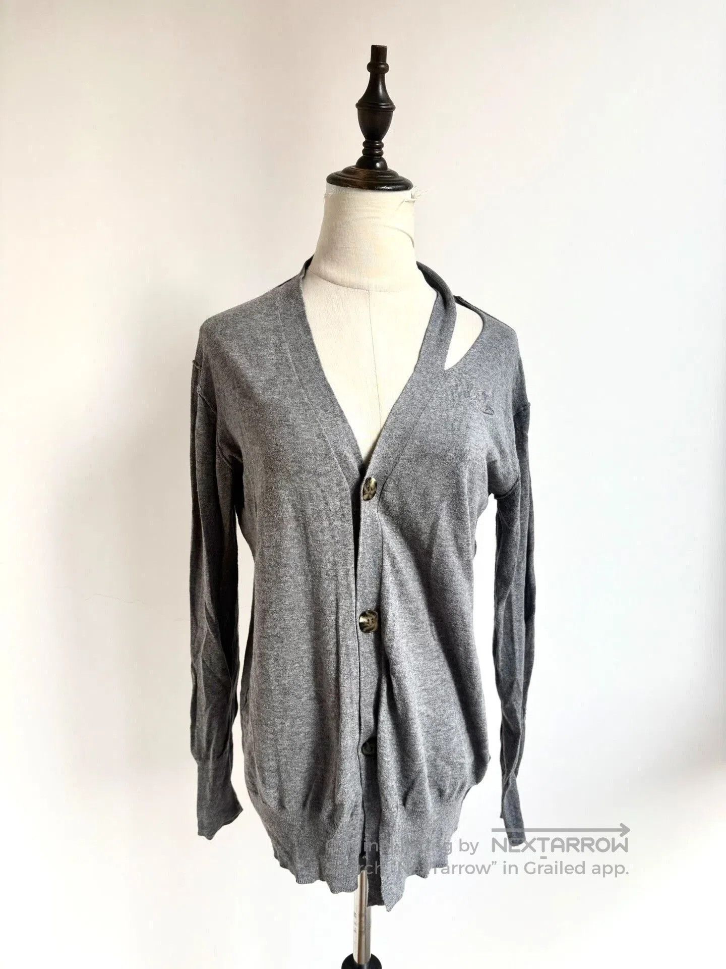 Vivienne Westwood Vivienne Westwood Gray Knit Sweater. Size XS / US 0-2 / IT 36-38 - 1 Thumbnail