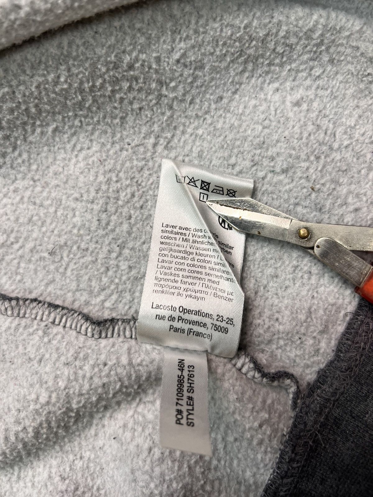 Lacoste × Vintage Lacoste Sweatshirt Vintage Y2K Size US L / EU 52-54 / 3 - 7 Thumbnail