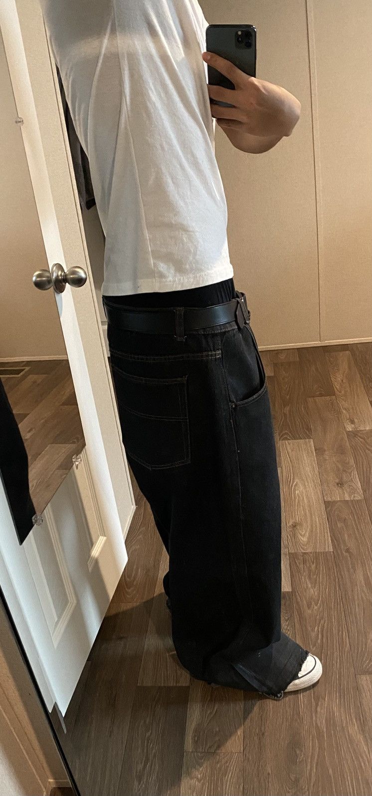 JNCO black baggy vintage solo semore jeans Size US 44 / EU 60 - 3 Thumbnail