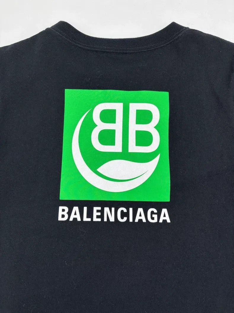Balenciaga Balenciaga Eco Icons Letter Logo Print Short Sleeve Size M / US 6-8 / IT 42-44 - 4 Thumbnail