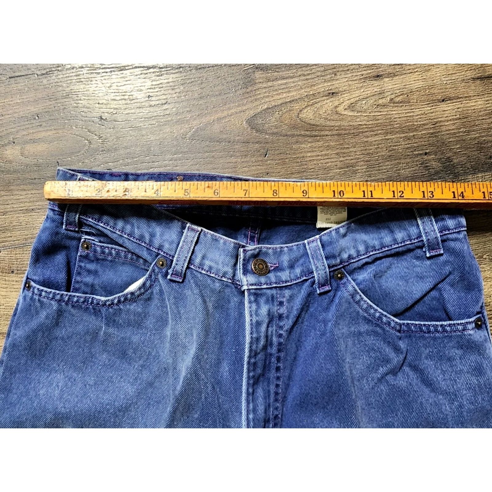 Levi's VINTAGE Levi's 560 Jeans Denim 33X30 Medium Blue Regular UNISEX Adults 90s Grunge USA Orange Tab Jeans Size US 33 - 5 Thumbnail