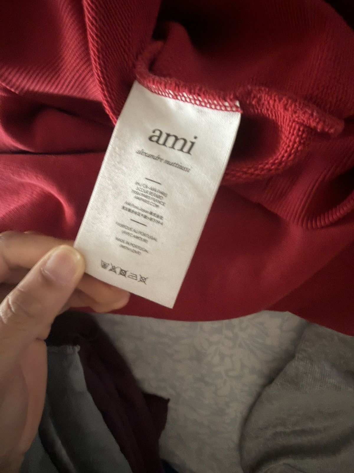AMI Ami red sweater Size US M / EU 48-50 / 2 - 5 Thumbnail