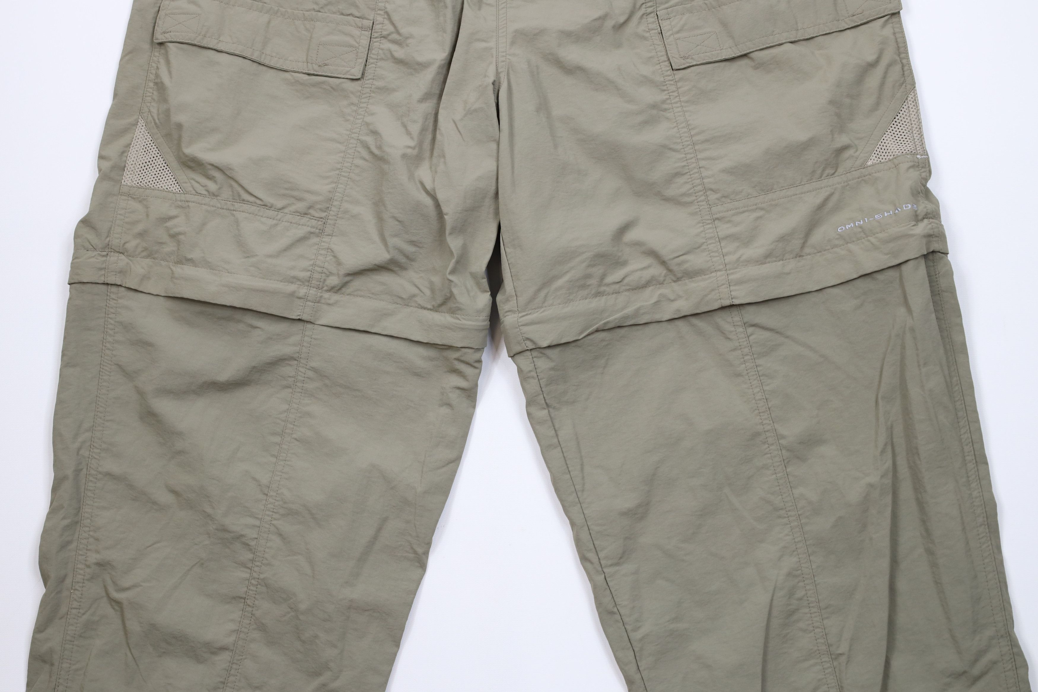 Columbia Vintage Y2K Columbia PFG Wide Leg Cargo Pants Shorts Beige Size US 38 / EU 54 - 3 Thumbnail