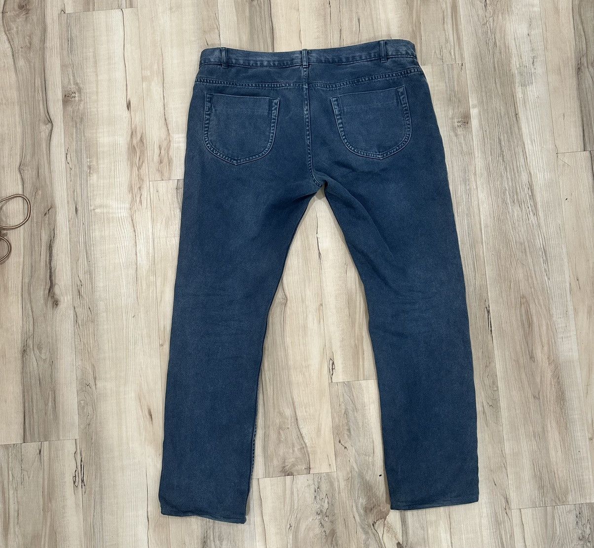 Maison Margiela Maison Margiela Blue Casual Pants Size 33 Size US 32 / EU 48 - 4 Thumbnail