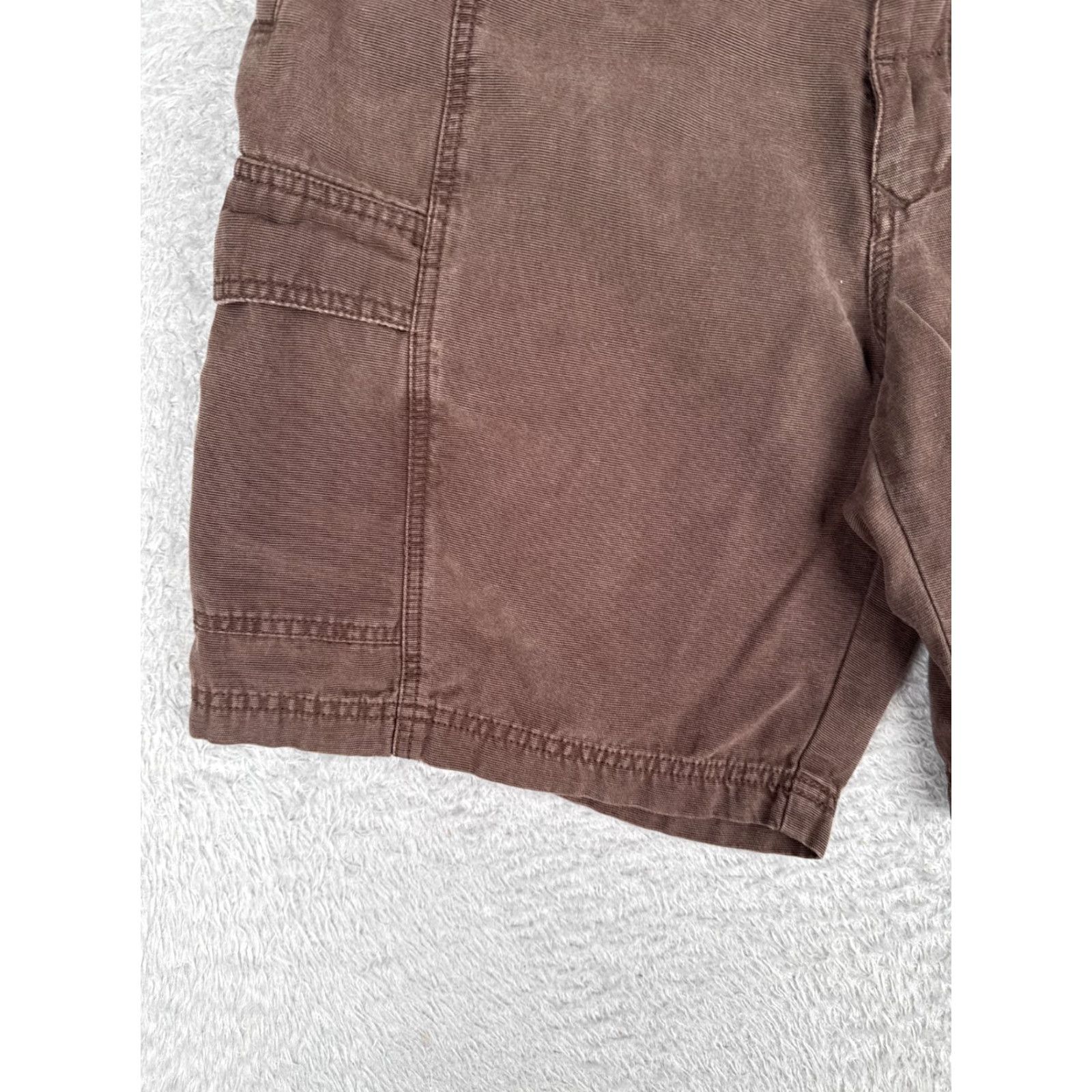 Tommy Bahama Tommy Bahama Shorts Mens 36 Brown Cargo Tencel Blend Hike Camp Vacation 36x9 Size US 36 / EU 52 - 3 Thumbnail