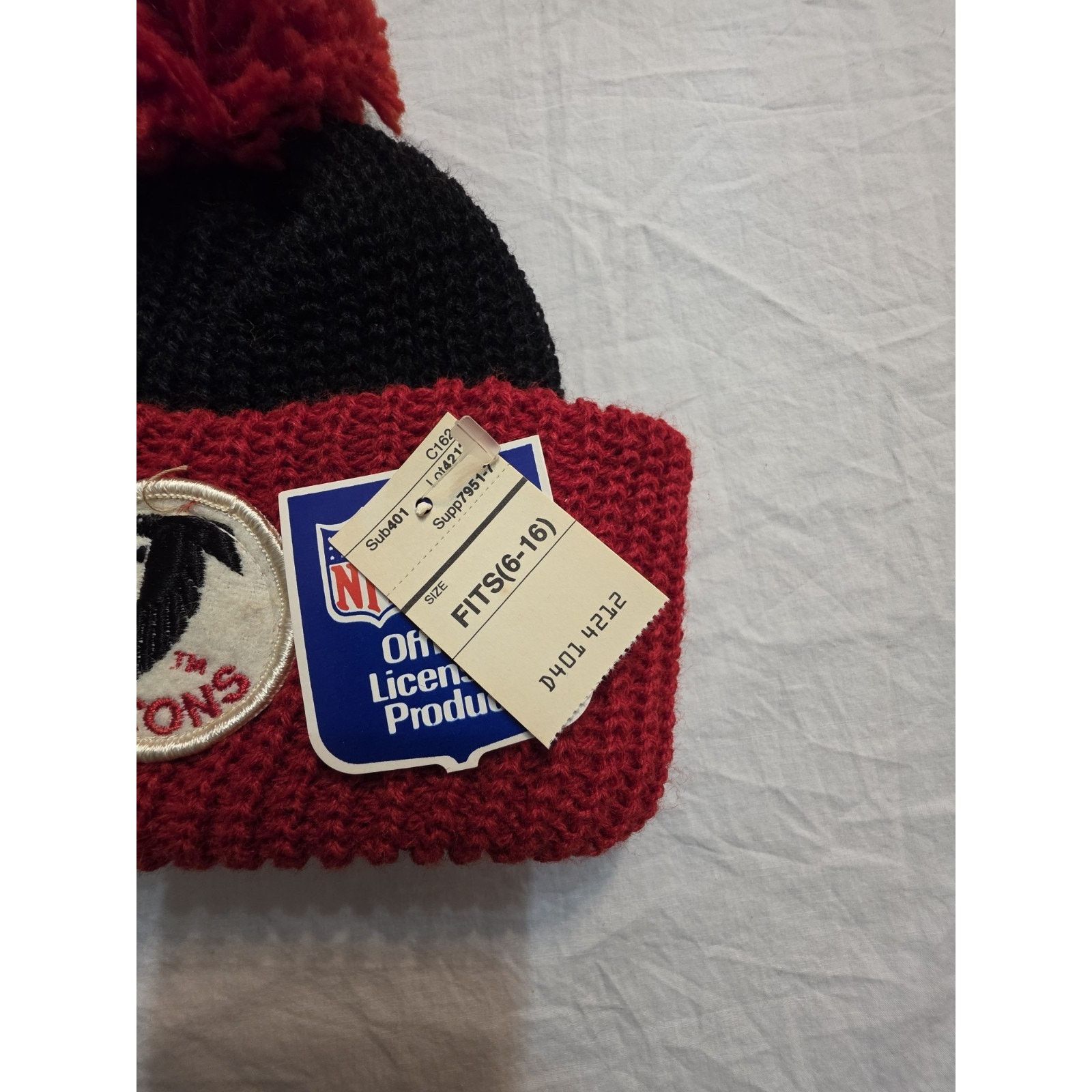 NFL Vintage NFL Atlanta Falcons Knit Winter Ski Hat Youth Size US XXS / EU 40 - 3 Thumbnail