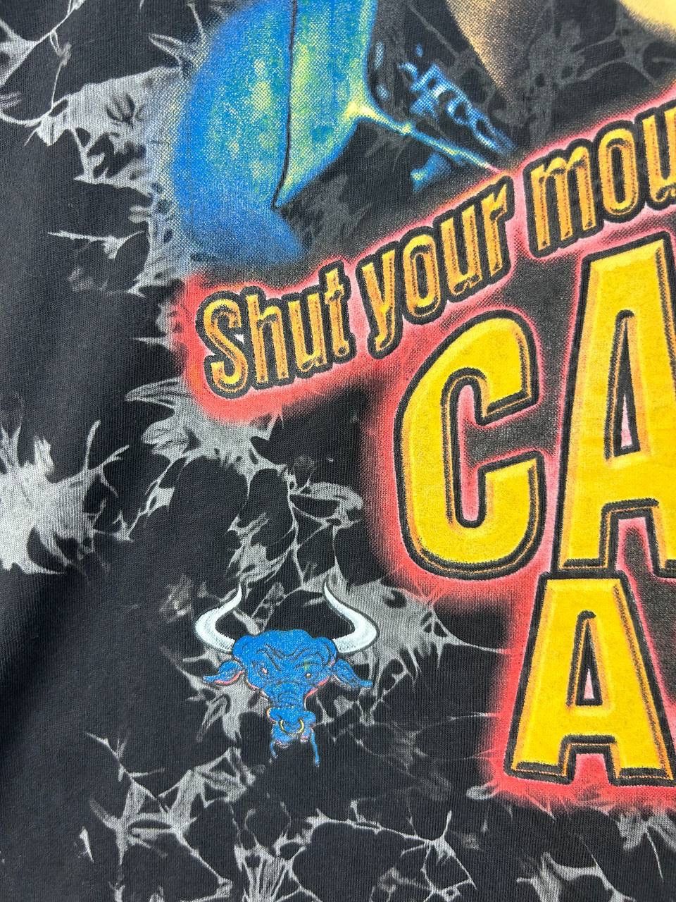 Vintage × WWE × WWF Vintage 90s The Rock Shut Your Mouth Candy Ass! Wwf Size US XL / EU 56 / 4 - 5 Thumbnail
