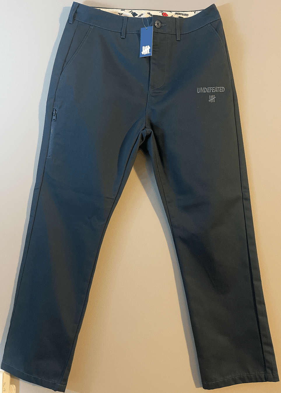 Undefeated Undefeated Cotton Straight Leg Chino Style City Trouser Size US 32 / EU 48 - 1 Thumbnail