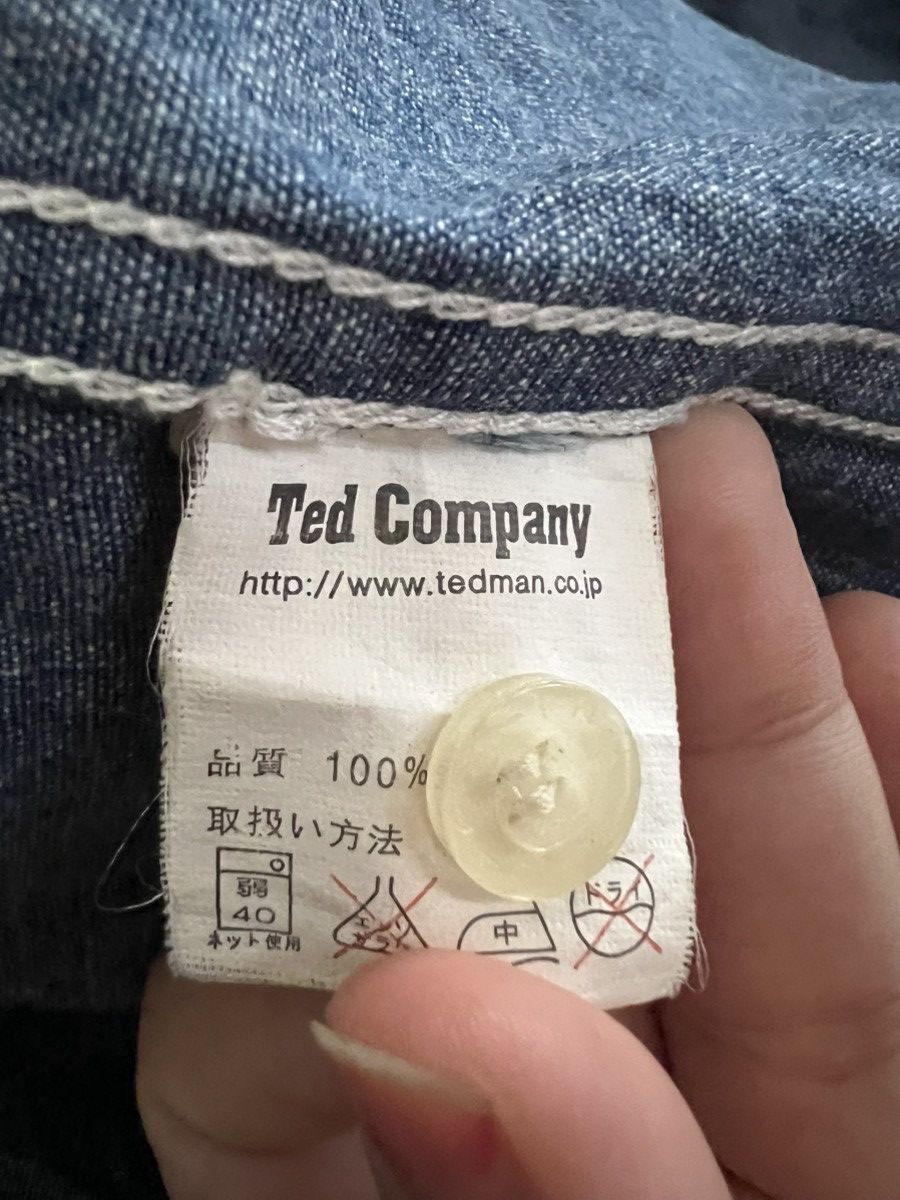 Tedman Tedman Devil Shirt – Rare Japanese Archive Grail Size US M / EU 48-50 / 2 - 12 Thumbnail