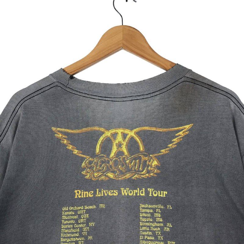 Band Tees × Vintage Vintage Band Aero Smith"Rine Lives World Tour" Men t-shirt Size US L / EU 52-54 / 3 - 6 Thumbnail