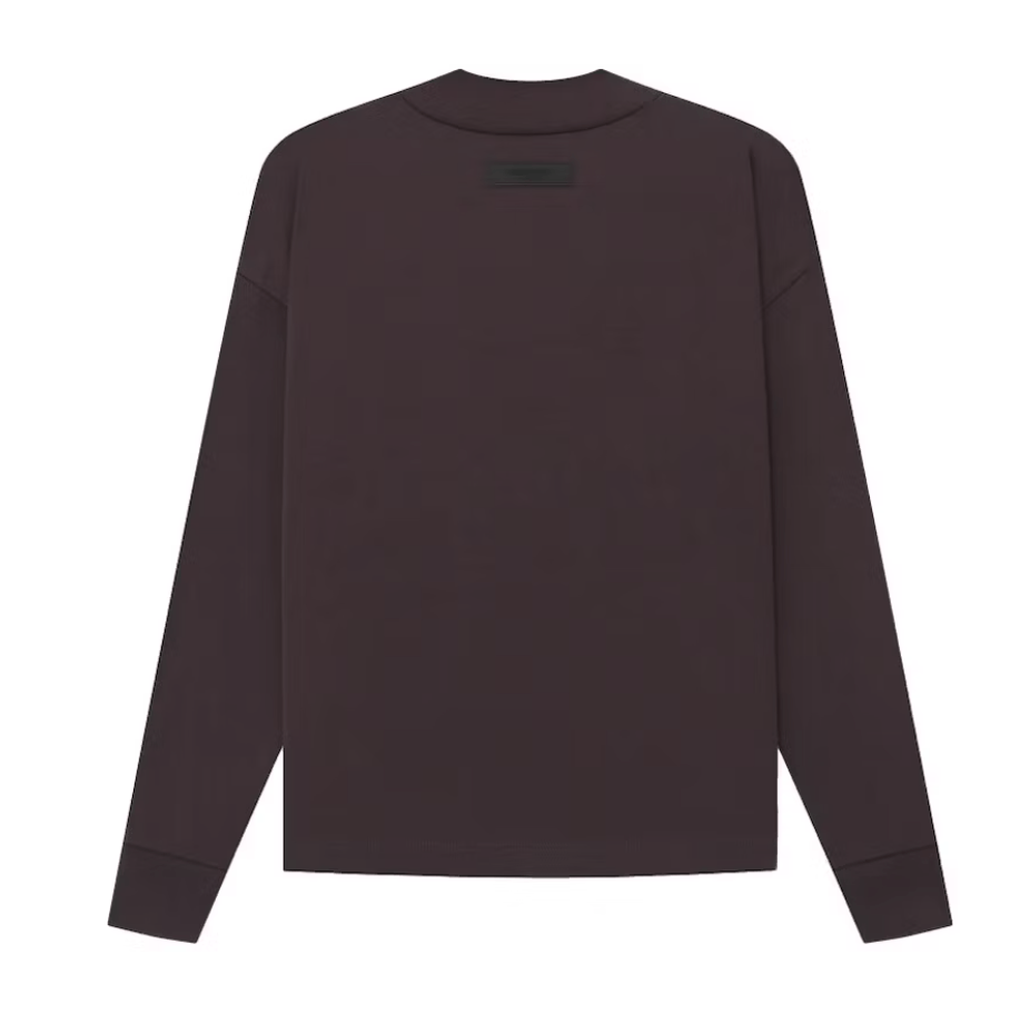 Fear of God Fear of God Essentials L/S Tee - Plum Size L Size US L / EU 52-54 / 3 - 2 Thumbnail