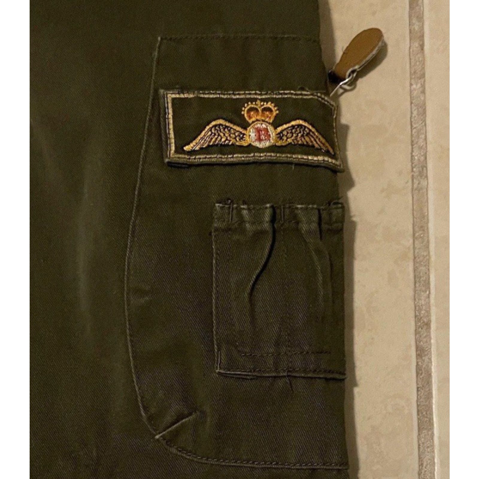 Bugle Boy Vtg 90s Bugle Boy Special Forces Cargo Pants 36 Army Military Flight Skate Grunge Paratrooper Mens Pants Green 36 Cargo Utility Fatigue Distressed 90s Size US 36 / EU 52 - 4 Thumbnail