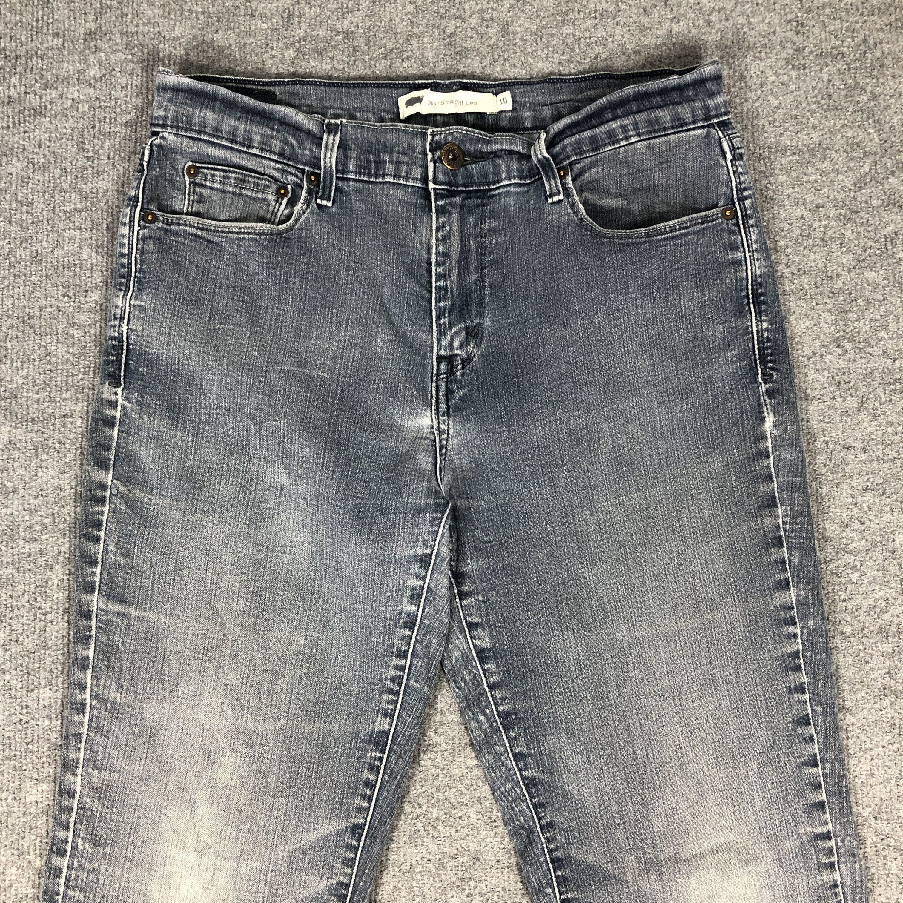 Levi's × Vintage Womens Vintage Levis 505 Jeans Straight Leg L1076W Size 30" / US 8 / IT 44 - 2 Thumbnail