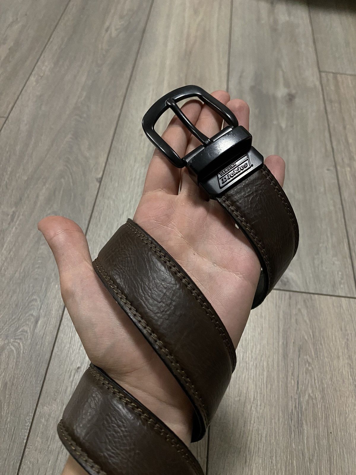 Dickies Genuine Dickies Belts Leather Brown Black Reversible Stretch Size ONE SIZE - 1 Thumbnail