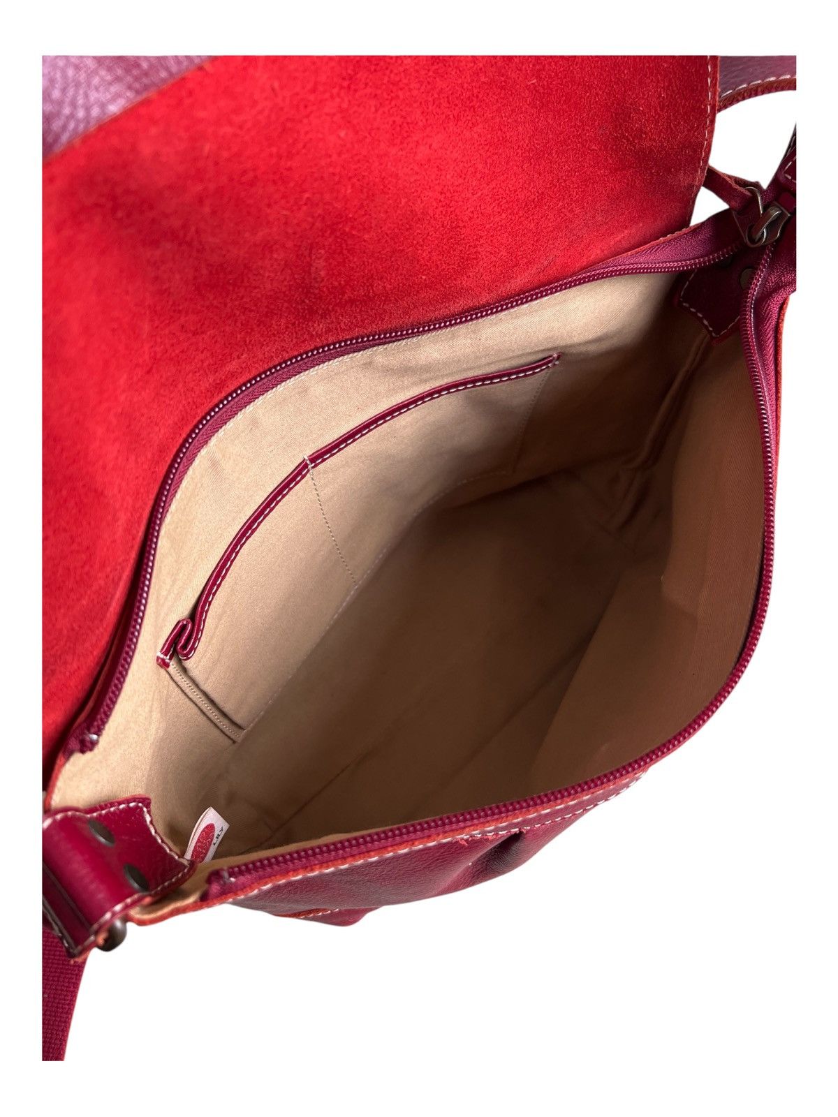 Comme des Garcons 🇯🇵 Craft LILY Genuine Leather Crossbody Messenger Bag Size ONE SIZE - 10 Thumbnail
