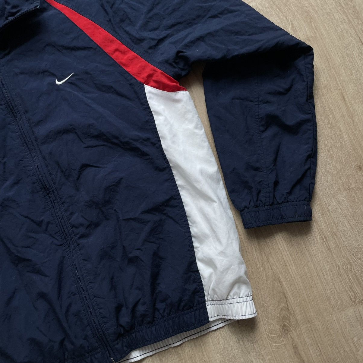 Nike × Vintage Nike Vintage Track Jacket 90s Size US L / EU 52-54 / 3 - 3 Thumbnail