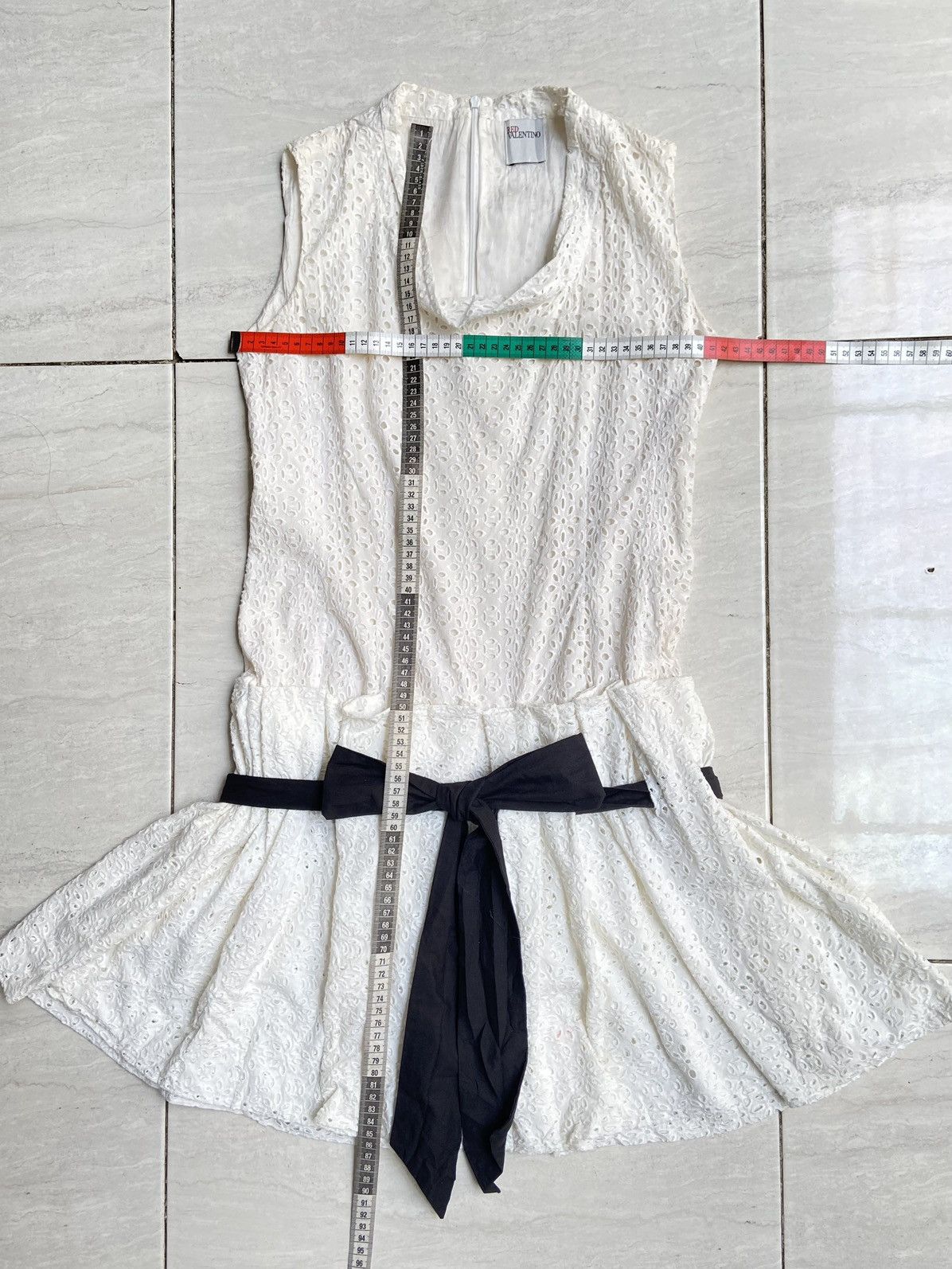 Valentino VALENTINO White Dress Size XS / US 0-2 / IT 36-38 - 2 Thumbnail