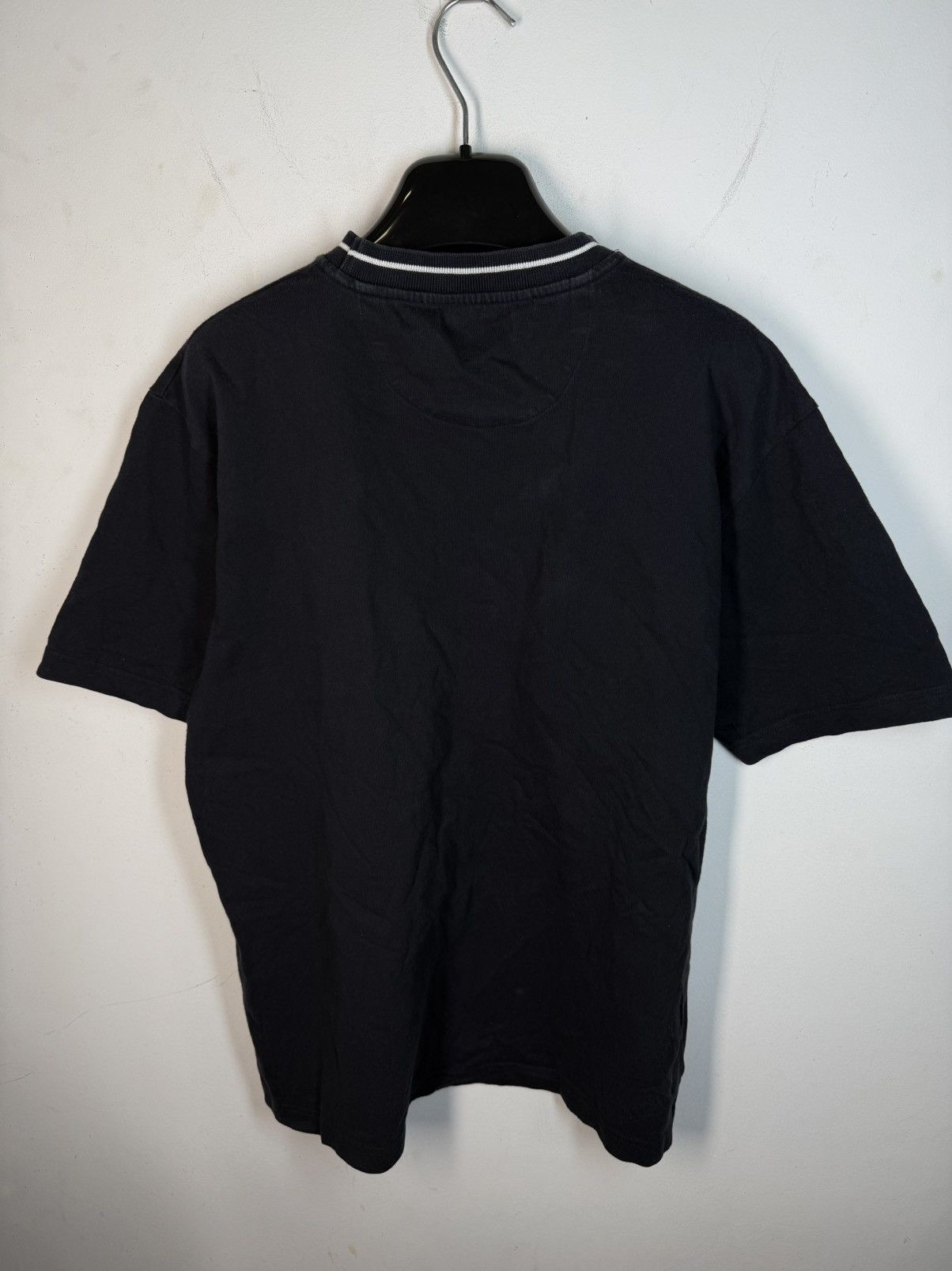 Yves Saint Laurent Black 90s YSL T-shirt Logo Vintage Yves Saint Laurent Size US L / EU 52-54 / 3 - 10 Thumbnail