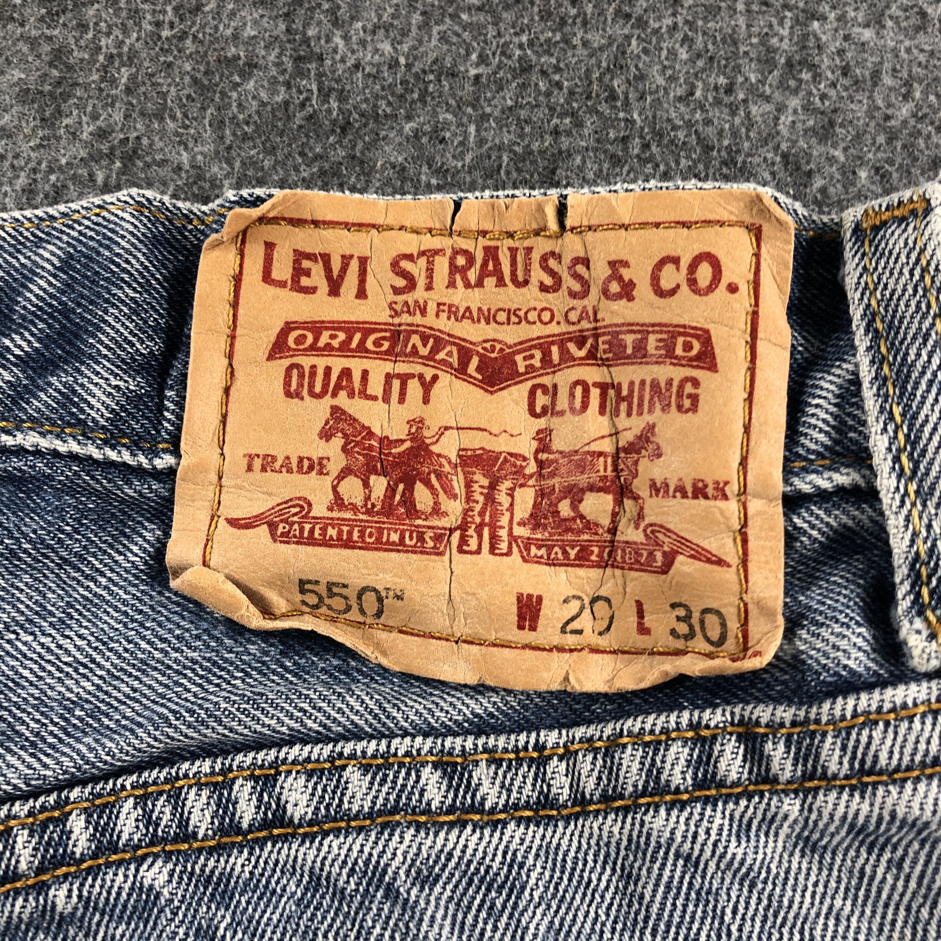 Levi's Vintage Levis 550 Jeans-J2660 Size US 28 / EU 44 - 5 Thumbnail